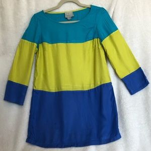 Maeve Color Block Tunic Top